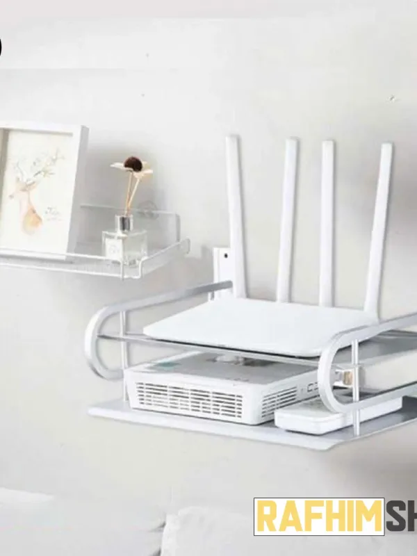 Wall Mounted Metal Router Stand