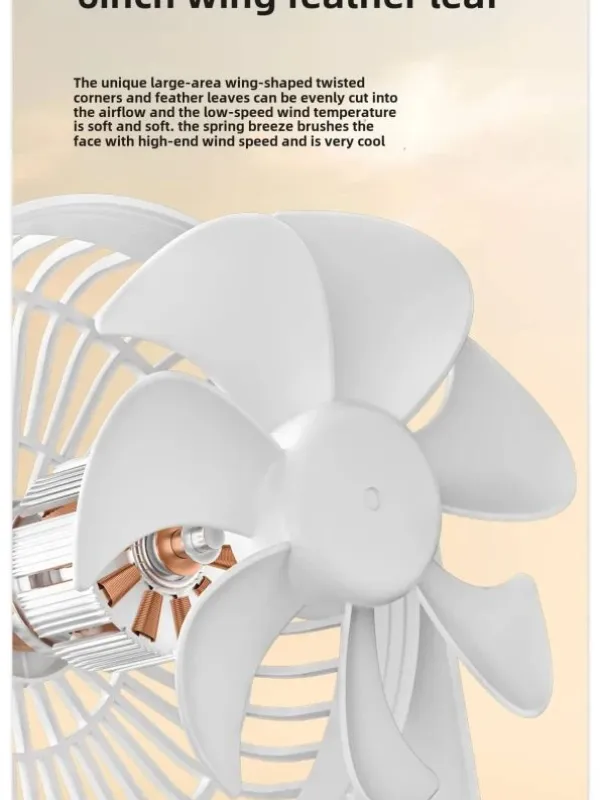 Double Head Portable Mini Fan